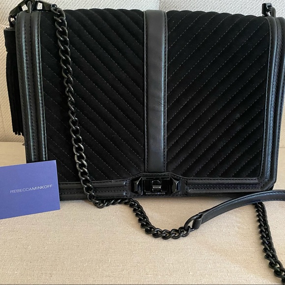 Rebecca Minkoff Handbags - Rebecca Minkoff Chevron Love Shoulder Bag